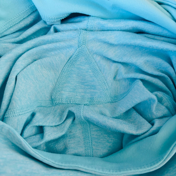 EUC Beyond Yoga Spacedye Midi High Waisted Legging Capri Blue/Grotto | Sz Lg - Picture 7 of 9